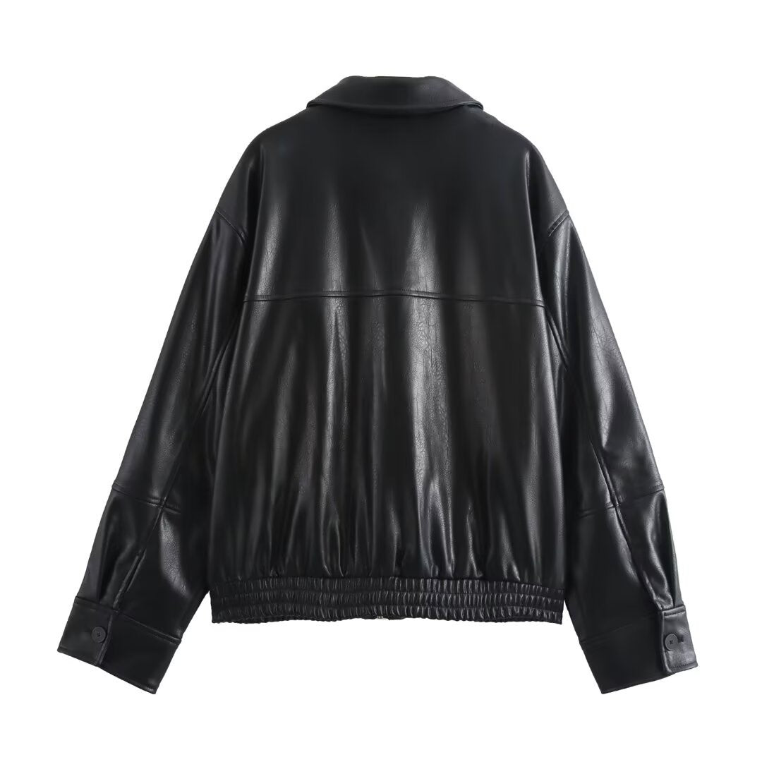 Lilith Faux Leather Jacket
