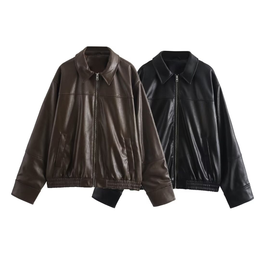 Lilith Faux Leather Jacket