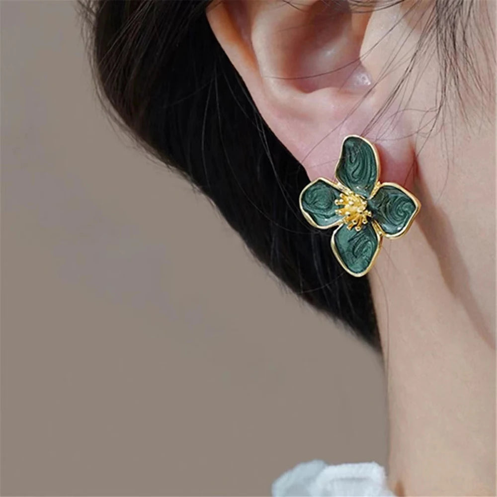 Flower Stud Earrings